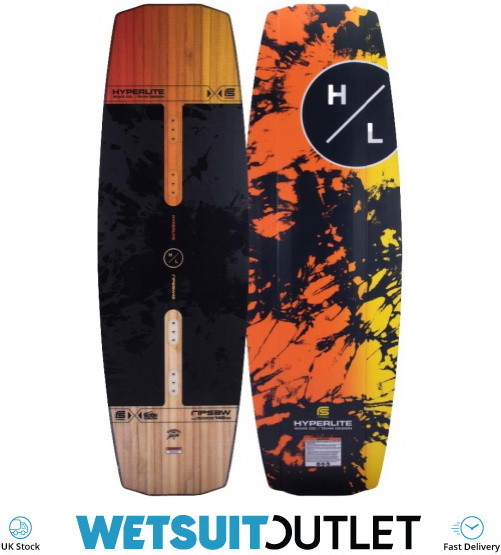 2022 Hyperlite Ripsaw 142CM Wakeboard 22242010 Orange / Yellow